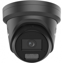 HIKVISION COLORVU3.0 2CD23 87G3-LI2U-SL 8MP BLACK STROBE AUDIO TURRET, 2.8MM, MIC,3YR DS-2CD2387G3-LIS2UY-SL-BLK