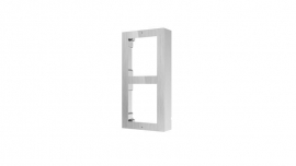 HIKVISION INTERCOM KD-ACW2-S DOUBLE MODULE HOUSING, SURFACE MOUNT, STAINLESS STEEL, 2YR DS-KD-ACW2-S