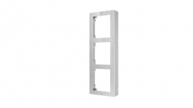 HIKVISION INTERCOM KD-ACW3 TRIPLE MODULE HOUSING, SURFACE MOUNT, STAINLESS STEEL, 2YR DS-KD-ACW3-S