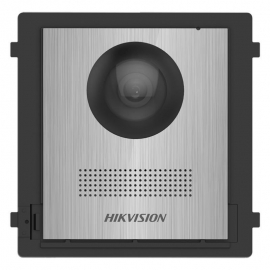 HIKVISION INTERCOM KD8003-IME1-NS 2MP G2 MODULAR DOOR STATION, STAINLESS STEEL, NO BUTTON, DS-KD8003-IME1-NS