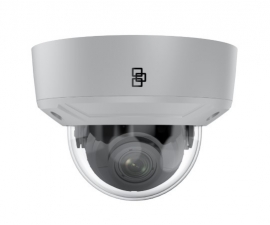 TRUVISION 8MP, H.265/H.264, IP VF DOME CAMERA, 2.8-12MM MOTORIZED, WHITE TVGP-M0802-DOM-W