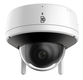 TRUVISION TRUVISION-XR COMPATIBLE IP FULL COLOUR FIXED LENS DOME CAMERA, 4 MPX 2 YR TVUC-B01-0401-DOM-W