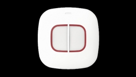 HIKVISION AX PRO PDEB2-EG2-WB WALL MOUNT WIRELESS EMERGENCY DUAL BUTTION,2YR DS-PDEB2-EG2-WB