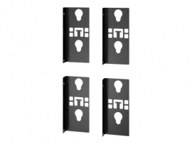 APC EASY RACK PDU MOUNTING BRACKET, SINGLE WIDTH, 2PAIR ER7PDUBRKTS