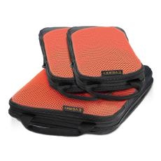 Everki Compressible Packing Cubes for Backpack & Trolley, Set of 3 EKF830K