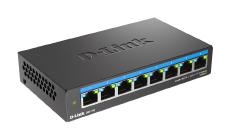 D-Link DMS-108, 8-Port Unmanaged Switch with 8 (2.5G) Multi Gigabit Ethernet Ports DMS-108