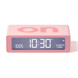 Lexon Flip Mini Reversible Alarm Clock - Pink LD-LR158P4