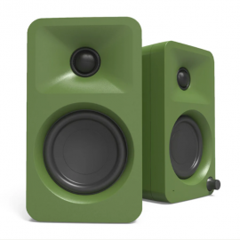 Kanto Limited Edition - Kanto ORA 100W Powered Reference Desktop Computer Speakers with Bluetooth 5.0 Moss