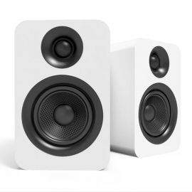 Kanto YU Passive 4" Speakers with 1" Silk Dome Tweeter and 4" Kevlar Woofer - White, Pair KO-YUP4W
