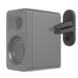 Kanto SPW3 Universal Satellite Speaker Wall Mount Bracket - Black, Pair KO-SPW3