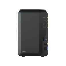 Synology DiskStation DS223 2-Bay 3.5&quot; Diskless 1xGbE NAS (Tower) (HMB), Realtek RTD1619B quad-core 1.47Hz, 2GB RAM, 3xUSB3.2, 1 x 1GbE (RJ-45) ds223