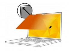 3M Gold Privacy Filter for 13.3&quot; Laptop with 3M COMPLY Flip Attach, Adhesive Strips and Slide Mounts, 16:10 GF133W1B