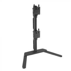 Atdec AWMS-2-BT75-FS Freestanding heavy duty dual vertical monitor mount AWMS-2-BT75-FS