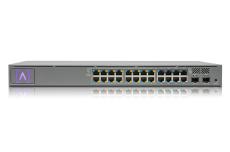 Alta Labs S24-POE 24-Port PoE Switch, Layer 2, 16x 802.3at PoE+ Ports, 8x Non-PoE Ports & 2x SFP+ Ports, 240w PoE Budget, 1U Rackmountable S24-POE