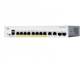 Cisco Catalyst 1200 8-port GE, Full PoE, 2x1G Combo C1200-8FP-2G