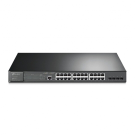 Tplink TP-LINK OMADA 28-PORT MANAGED GIGABIT L2+ SWITCH, POE+(24), SFP(4), 5YR SG3428MP