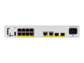 CISCO (C9200CX-8P-2X2G-E) CATALYST 9000 COMPACT SWITCH 8 PORT POE+, 240W, ESSENTIALS C9200CX-8P-2X2G-E