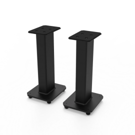 Kanto SX22 22" Tall Fillable Speaker Stands with Isolation Feet - Pair, Black KO-SX22