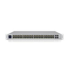 Ubiquiti USW-PRO-48-POE Unifi 48-Port PoE Switch, 8x PoE++ Ports, 40x PoE+ Ports & 4x SFP Ports, 600w PoE Budget, 1U Rackmountable USW-PRO-48-POE