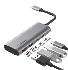 COMSOL USB-C 4 PORT HUB 10GBPS CMU410