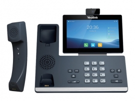 YEALINK (SIP-T58W) IP PHONE WITHHANDSET, 7" TOUCH SCREEN, BT, WIFI, 720P CAMERA, aOS 9.0 SIP-T58W-CAMERA
