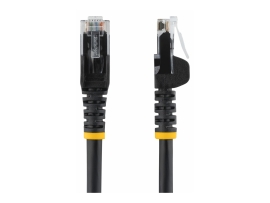 Startech.Com 1M CAT6 Ethernet Cable Black 650MHZ 100W Snagless Patch Cord, Ltw N6PATC1MBK
