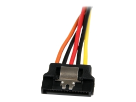 Startech.Com 6" Latching Sata Power Y Splitter Cable Adapter - M/F PYO2LSATA