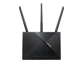 ASUS 4G-AX56 WIRELESS DUAL BA ND 6 ROUTER AX1800 ,GbE(4),USB4G LTE ,ANT(2),3YR WTY