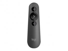 LOGITECH R500S WIRELESS LASER PRESENTATION REMOTE,2.4GHZ USB RECEIVER,BLACK,20M RANGE-1YR 910-006521