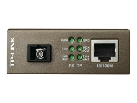 Tp-Link Media Converter, 10/100 RJ45 Wdm, 1310NM Tx/1550Nm, 20KM, 3YR MC112CS