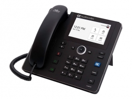 AUDIOCODES TEAMS C455HD POE IP PHONE, 5" CLR TOUCH SCREEN, 2x GBE (NO EXP UNIT SUPPORT) TEAMS-C455HD