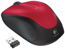 Logitech Wireless Mouse M235 - Red 910-003412