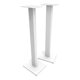 Kanto ST34W 34" Universal Bookshelf Speaker Floor Stand - White, Pair KO-ST34