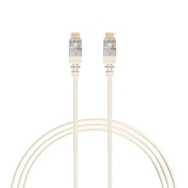 2.5m CAT6A RJ45 S/Ftp Thin Lszh 30 Awg Network Cable | White 004.300.3017