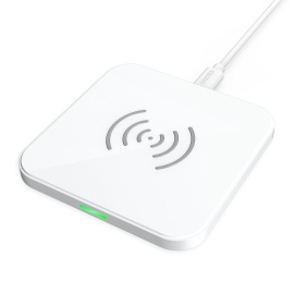 Choetech T511-S 10W/7.5W Fast Wireless Charger Pad (White) ELECHOT511SWH