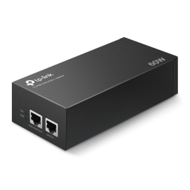 TP-Link | POE170S | Omada PoE++ Injector, 2 Gigabit Ports, 802.3af/at/bt, Integrated Power Supply, Wall Mountable, Plug & Play 006.008.0097