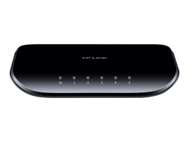 Tp-Link 5-Port Unmanaged Gigabit Switch, Plastic Case, 3YR TL-SG1005D