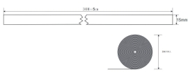 Hook & Loop Tape Cable Tie - 30m Roll X 15mm Wide | Black 003.023.1530