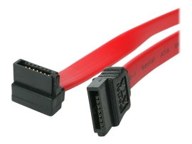 Startech 18" Sata To Right Angle Sata Serial Ata Cable, Ltw SATA18RA1