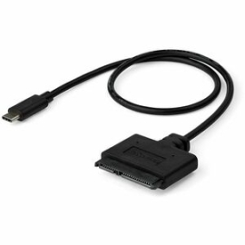 StarTech.com USB C To Sata Adapter - For 2.5" Sata Drives - Uasp - External Hard Drive Cable - USB Type C To Sata Adapter - Get Ultra-fast Access To Data By Connecting A 2.5" Sata SSD/Hdd To Your Laptop's USB C Port - USB 3.1 10Gbps Adapter Cable W/ USB-
