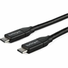 StarTech.com 1m 3 Ft USB C To USB C Cable W/ 5A Pd - M/M - USB 2.0 - USB-If Certified - USB Type C Cable - USB C Charging Cable - USB C Pd Cable - Power Your USB Type-C Devices - 1m USB C To USB C Cable - 1 M USB Type C Cable - 3ft USB C Charging Cable -