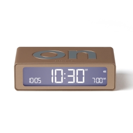 Lexon Flip Mini Reversible Alarm Clock - Gold LD-LR158D1