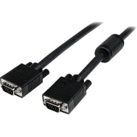 StarTech.com 5m Coax High Resolution Monitor VGA Video Cable - HD15 To HD15 M/M - Connect Your VGA Monitor With The Highest Quality Connection Available - 5m Vga Cable - Vga Video Cable - Vga Monitor Cable -hd15 To Hd15 Cable MXTMMHQ5M