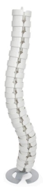 Oe Elsafe: Umbilical Cable Management - Pathfinder Ceiling To Floor 2820mm In White 002.008.0215