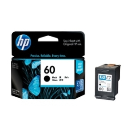 HP 60 Black Original Ink Cartridge CC640WA