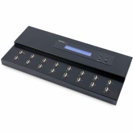 StarTech.com Standalone 1 To 15 USB Thumb Drive Duplicator/Eraser, USB Flash Drive Copier/Cloner, Sector-by-Sector Copy, Sanitizer, Taa - 1 To 15 Standalone USB Flash Drive Duplicator/Eraser, Cloner/Sanitizer; Supports USB 3.0/2.0 Thumb Drives; Up To 1.5