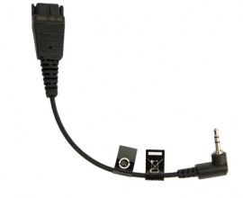 Jabra Qd To 2 5mm Pin Stereo Plug 15cm For Panasonic Gb500 Plxca40 8800-00-46