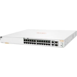 Hpe Instant On 1960 24 Ports Manageable Ethernet Switch - 10 Gigabit Ethernet, Gigabit Ethernet - 10GBase-T, 10GBase-X, 10/100/1000Base-T - 2 Layer Supported - Modular - 80 W Power Consumption - 370 W PoE Budget - Optical Fiber, Twisted Pair - PoE Ports