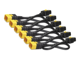 APC (AP8714S) Power Cord Kit (6 Ea), Locking, C19 To C20, 1.2M Black AP8714S
