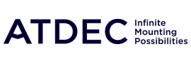 Atdec ADB-F Freestanding foot - freestanding floor mounting option for ADB-U180 vertical posts. ADB-F